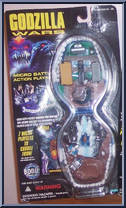 Space Godzilla Vs Godzilla in Tokyo from Godzilla - Godzilla Wars - Micro-Battle Playsets manufactured by Trendmasters [Front]