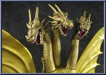 Ghidorah from Godzilla - King of the Monsters - Giant Action Figures manufactured by Trendmasters [Loose]