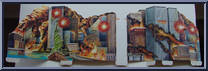 Godzilla Attacks N.Y. - Giant Play Set from Godzilla - King of the Monsters - Playsets manufactured by Trendmasters [Loose]