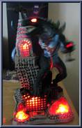 Godzilla Bank from Godzilla - Movie - Accessories manufactured by Trendmasters [Loose]