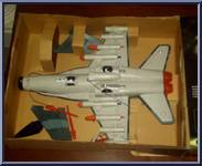 F/A-18 Hornet Strike Jet from Godzilla - Movie - Vehicles manufactured by Trendmasters [Front]