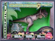 Baby Godzilla (Jaw Chomping) from Godzilla - Remote Control Figures manufactured by Toy Biz [Front]