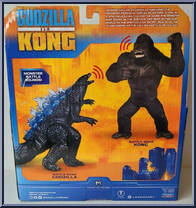 Godzilla (Battle Roar) from Godzilla vs Kong - Basic Series manufactured by Playmates [Back]