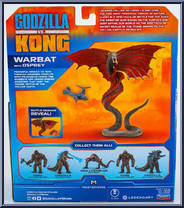 Warbat (with Osprey) from Godzilla vs Kong - Basic Series manufactured by Playmates [Back]