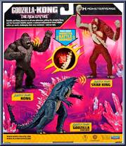 Skar King from Godzilla x Kong: The New Empire - Battle Roar manufactured by Playmates [Back]