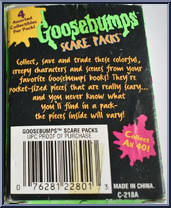 Haunted Mask from Goosebumps - Minis manufactured by Hasbro [Back]