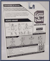 Koko Ware from Grapplers & Gimmicks - Basic Series manufactured by Hasttel Toy [Back]