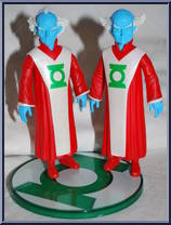 Ganthet and Guardian from Green Lantern - Series 1 manufactured by DC Direct [Loose]