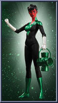 Soranik Natu from Green Lantern - Series 5 manufactured by DC Direct [Loose]