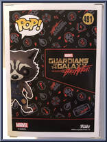 Rocket from Guardians of the Galaxy - Mission Breakout Pop! manufactured by Funko [Back]