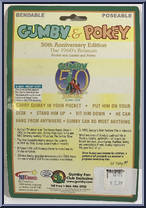 Gumby & Pokey from Gumby - 50th Anniversary manufactured by NJ Croce [Back]