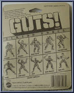 Tiger Tooth from Guts! - Aikido Force manufactured by Mattel [Back]