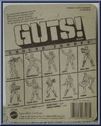 Grunt from Guts! - Ground Troops manufactured by Mattel [Back]