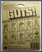 Whacko from Guts! - Jungle Fighters manufactured by Mattel [Back]