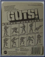 Slinger from Guts! - Laser Fighters manufactured by Mattel [Back]