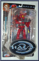 Red Spartan Action Figure