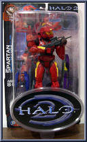 Red Spartan from Halo 2 - Limited Edition manufactured by Joyride Studios [Front]