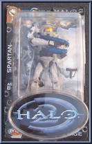 Spartan (Battle Damaged White) Action Figure