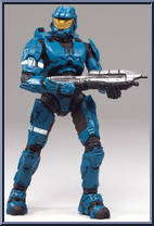 Spartan Soldier Mark VI (Armor Pack) (Teal) Action Figure