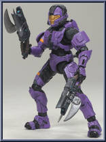 Spartan Soldier CQB (Violet) Action Figure