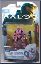 Spartan Soldier Hayabusa (Pink) (D&R) from Halo 3 - Series 4 - Equipment Edition manufactured by McFarlane [Front]