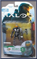 Spartan Soldier Security (Steel) from Halo 3 - Series 4 - Equipment Edition manufactured by McFarlane [Front]
