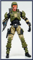 UNSC Marine from Halo 3 - Series 8 manufactured by McFarlane [Loose]