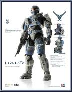 Commander Carter (Blue) from Halo - Basic Series manufactured by 3A [Loose]