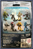 UNSC Spartan Enforcer from Halo - Blind Bags - Alpha manufactured by Mega Bloks [Back]