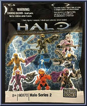 Covenant Elite Flight (Copper) from Halo - Blind Bags - Series  2 manufactured by Mega Bloks [Front]