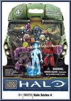 UNSC Marine (Green) from Halo - Blind Bags - Series  4 manufactured by Mega Bloks [Front]