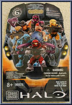 UNSC Spartan EOD (Purple) from Halo - Blind Bags - Series  6 manufactured by Mega Bloks [Front]