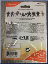 Grunt Minor from Halo - Blind Bags - Stormbound manufactured by Mega Bloks [Back]
