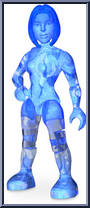 Cortana from Halo - Blind Bags - Series  4 manufactured by Mega Bloks [Loose]
