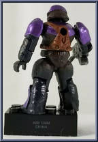 Covenant Brute (Purple) from Halo - Blind Bags - Series  2 manufactured by Mega Bloks [Loose]