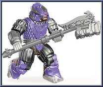 Covenant Brute Stalker (Purple) from Halo - Blind Bags - Series  9 manufactured by Mega Bloks [Loose]