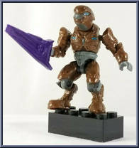 Covenant Elite Flight (Copper) from Halo - Blind Bags - Series  2 manufactured by Mega Bloks [Loose]