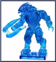 Covenant Elite Combat (Mystery) (Translucent Blue) Action Figure