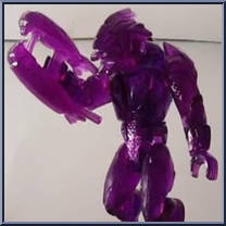 Covenant Elite Combat (Mystery) (Translucent Purple) Action Figure