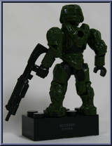 UNSC Spartan (Green) from Halo - Blind Bags - Series  5 manufactured by Mega Bloks [Loose]