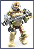 UNSC Marine from Halo - Blind Bags - Alpha manufactured by Mega Bloks [Loose]