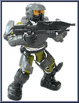 UNSC Marine from Halo - Blind Bags - Battle for the Ark manufactured by Mega Bloks [Loose]