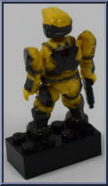UNSC Marine (Yellow) from Halo - Blind Bags - Series  3 manufactured by Mega Bloks [Loose]