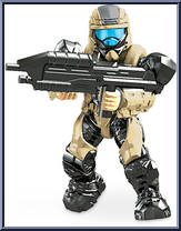 UNSC ODST (Desert) from Halo - Blind Bags - Series  7 manufactured by Mega Bloks [Loose]