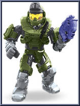 UNSC Spartan Grenadier from Halo - Blind Bags - Charlie manufactured by Mega Bloks [Loose]