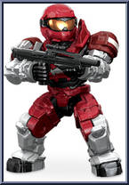 UNSC Spartan Grenadier (Red) Action Figure