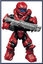 UNSC Spartan Recruit from Halo - Blind Bags - Warrior manufactured by Mega Bloks [Loose]