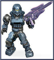 UNSC Spartan Soldier from Halo - Blind Bags - Series  8 manufactured by Mega Bloks [Loose]
