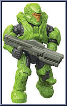 UNSC Spartan War Master from Halo - Blind Bags - Challenger manufactured by Mega Bloks [Loose]