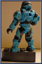 UNSC CQB (Cyan) from Halo - Blind Bags - Series  3 manufactured by Mega Bloks [Loose]